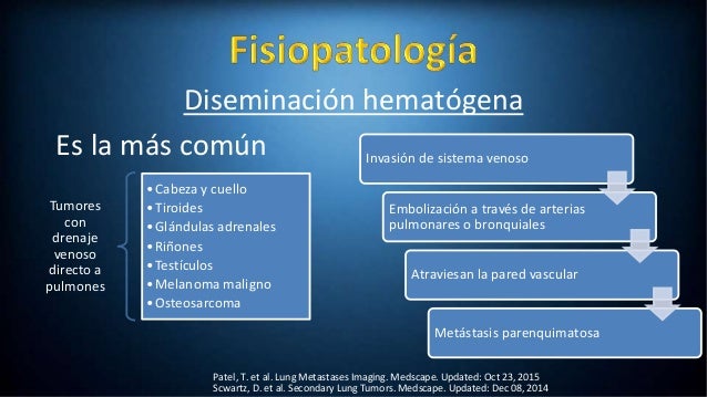 fisiopatologia del osteosarcoma